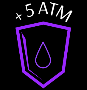 Plus +5 ATM EXTRA WATER RESISTANCE