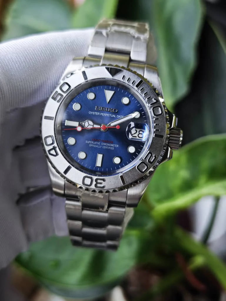 ModHouse Yacht Master Rhodium Navy