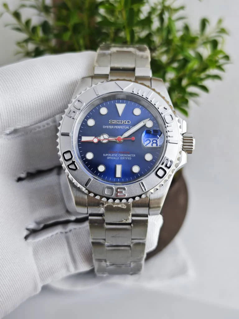 ModHouse Yacht Master Rhodium Navy