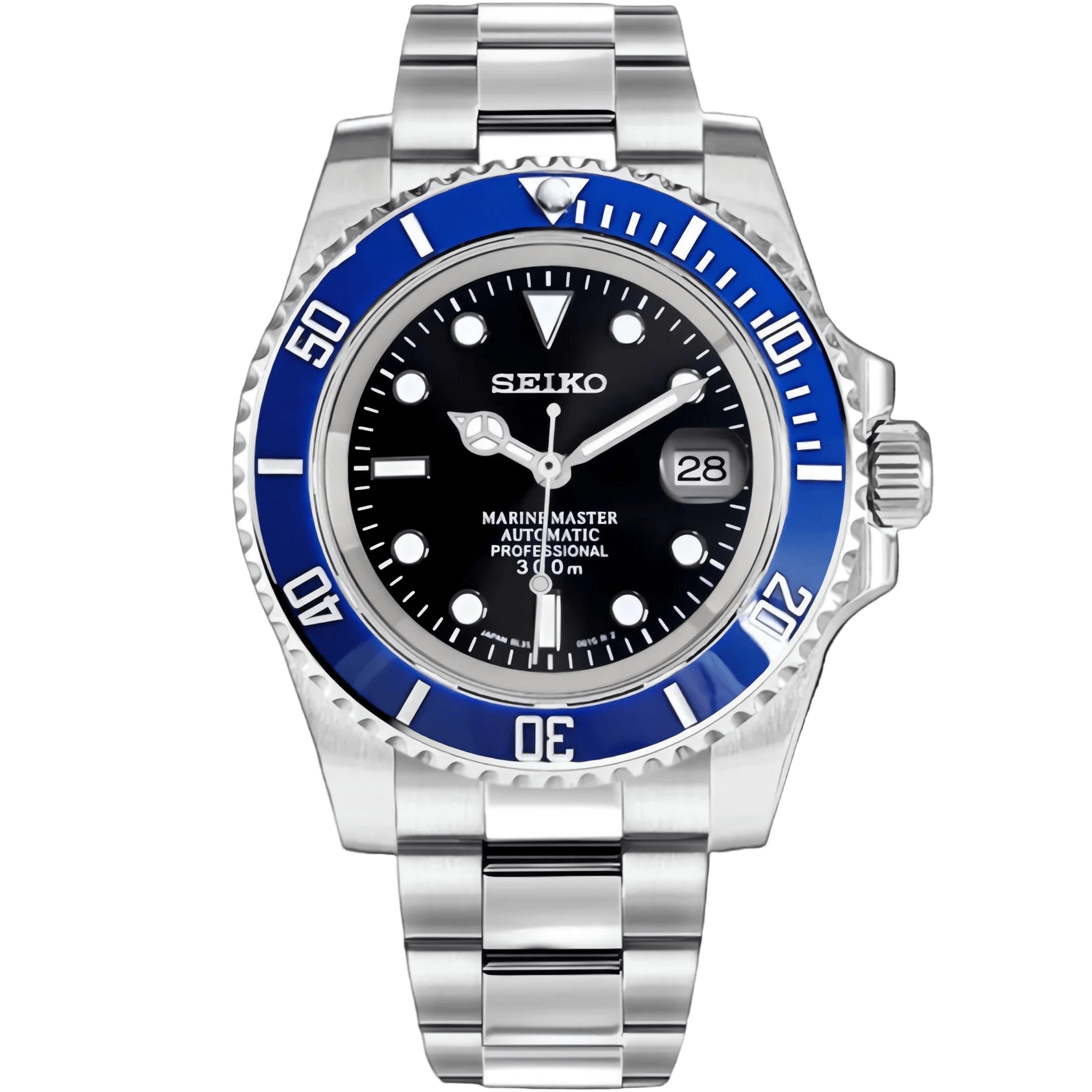 ModHouse Submariner Blue Black – ModHouse Watches
