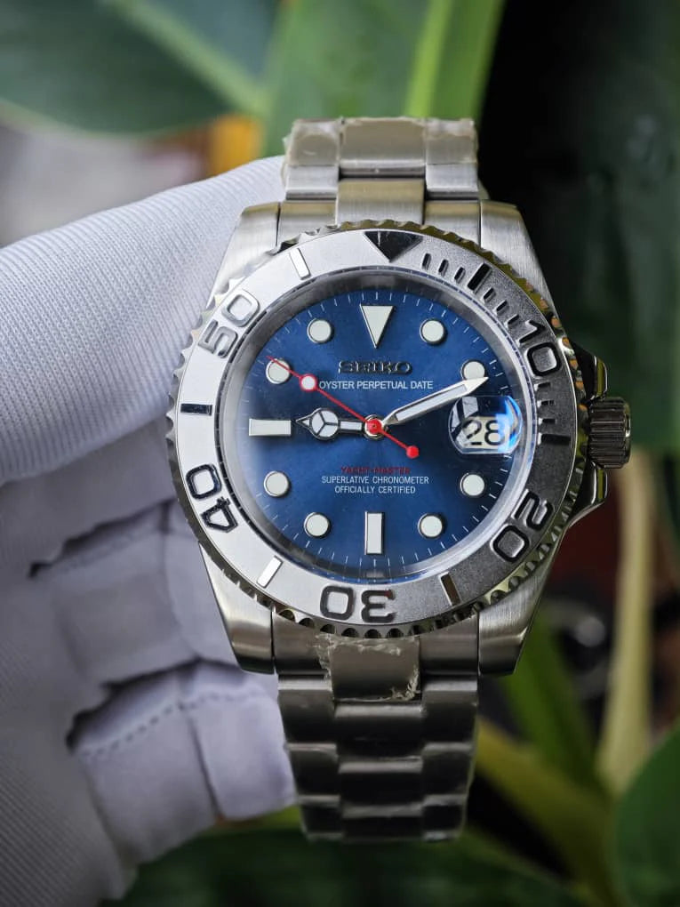 ModHouse Yacht Master Rhodium Navy