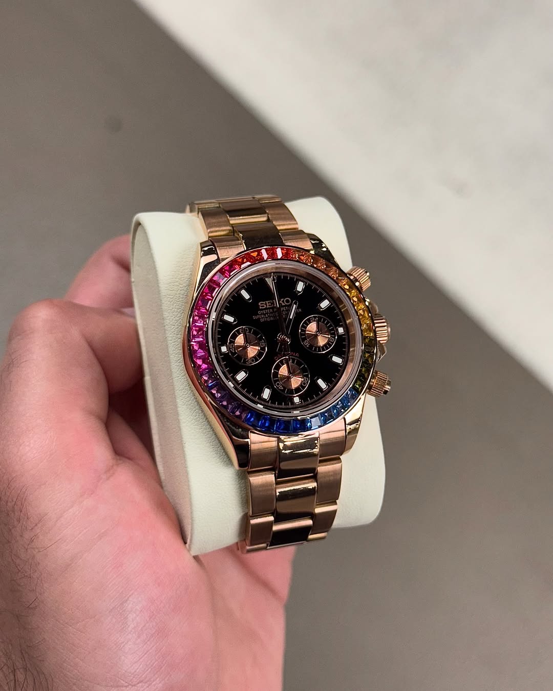 ModHouse Daytona Rose Gold Rainbow