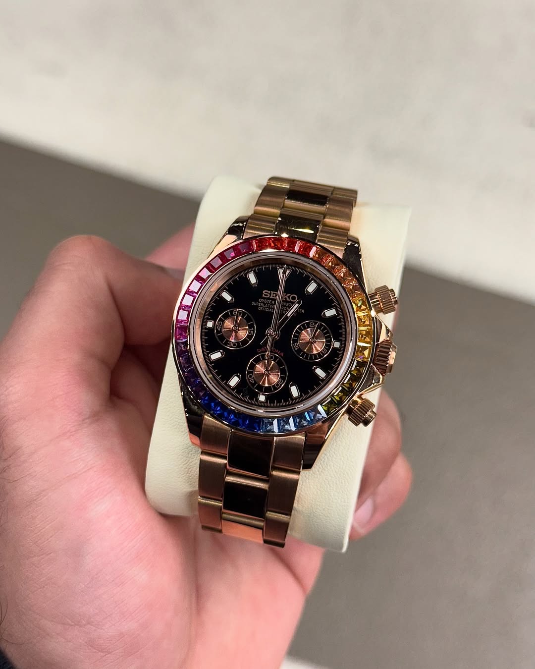 ModHouse Daytona Rose Gold Rainbow