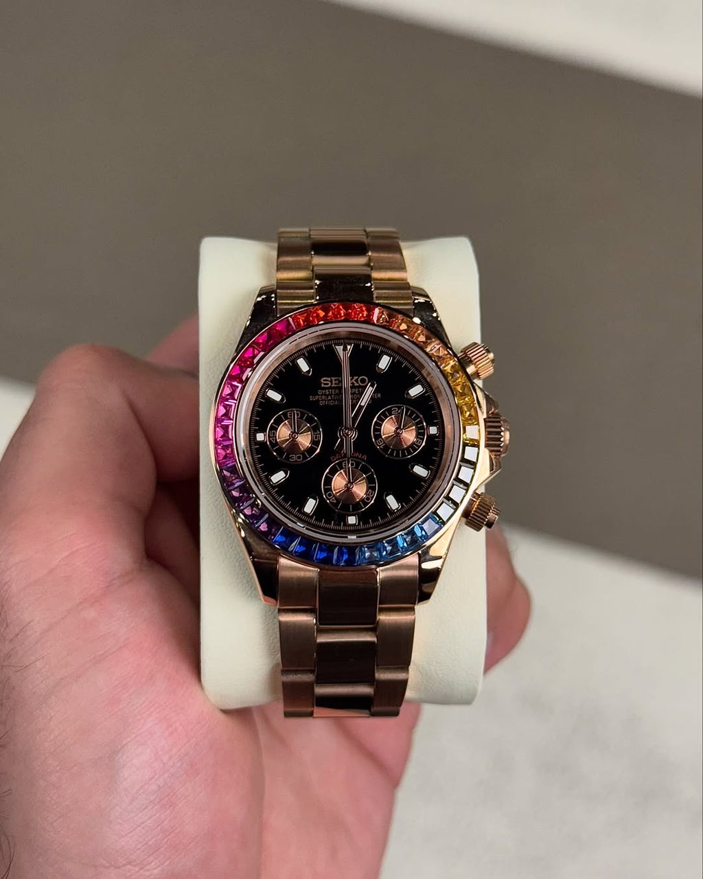 ModHouse Daytona Rose Gold Rainbow