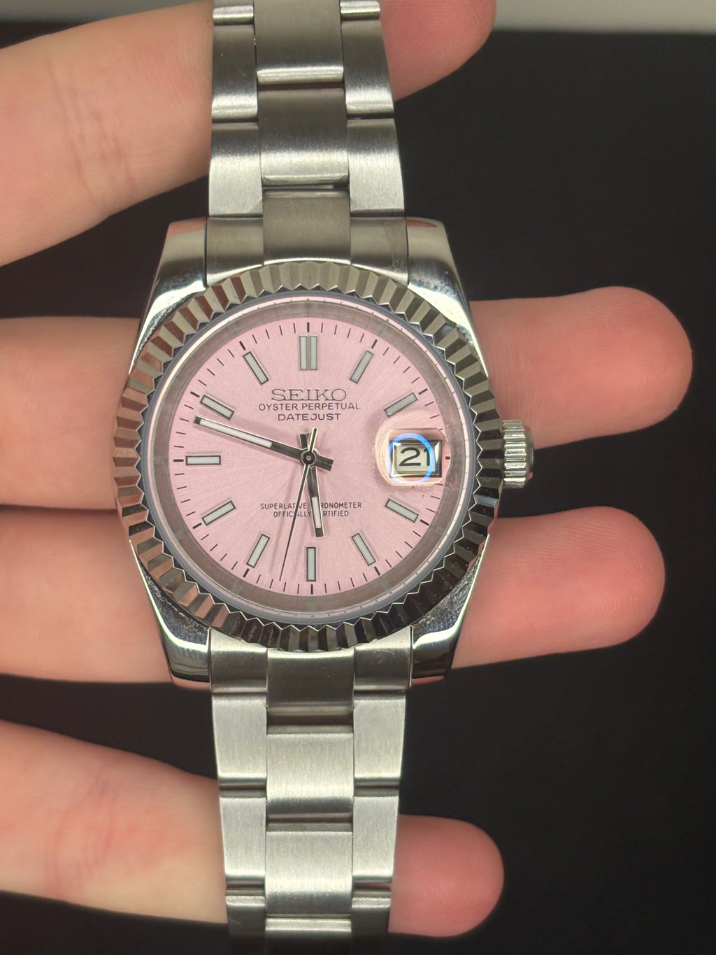 ModHouse Datejust Pink