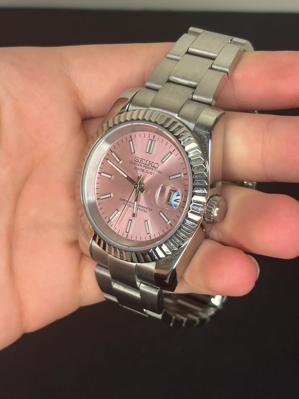 ModHouse Datejust Pink