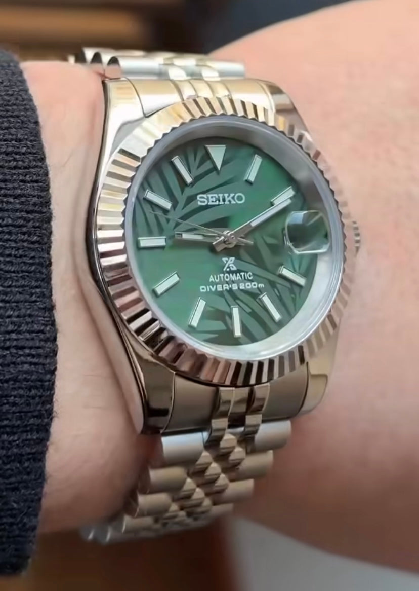 ModHouse Oyster Green Leaf