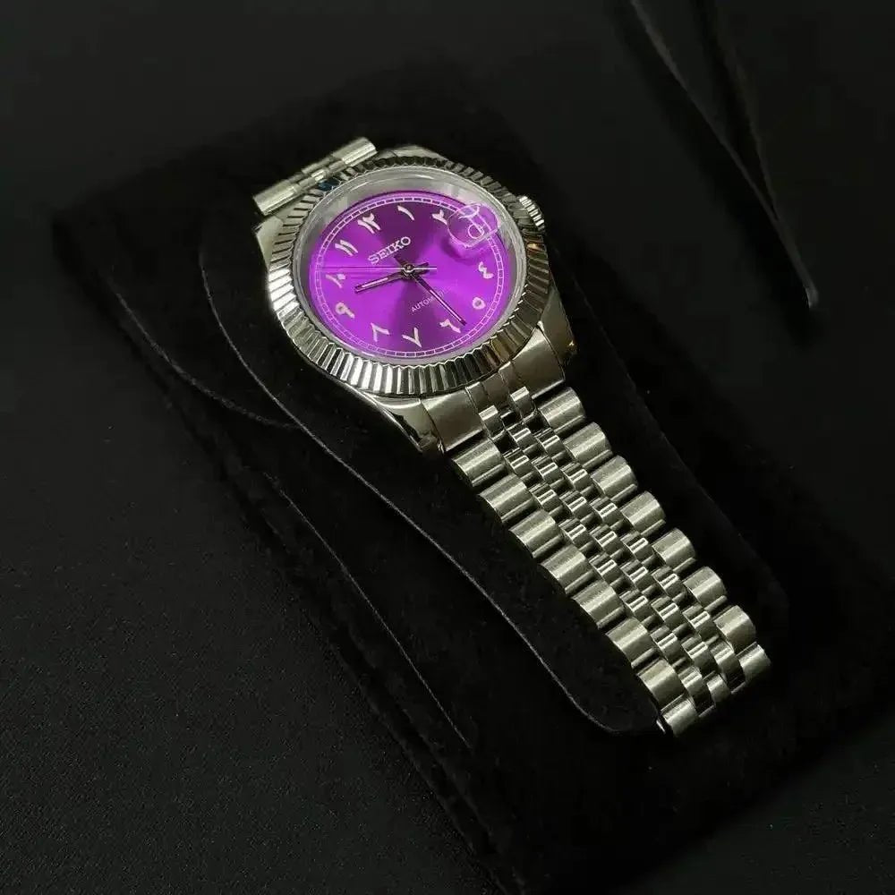 ModHouse Datejust Purple Arabic - ModHouse Watches
