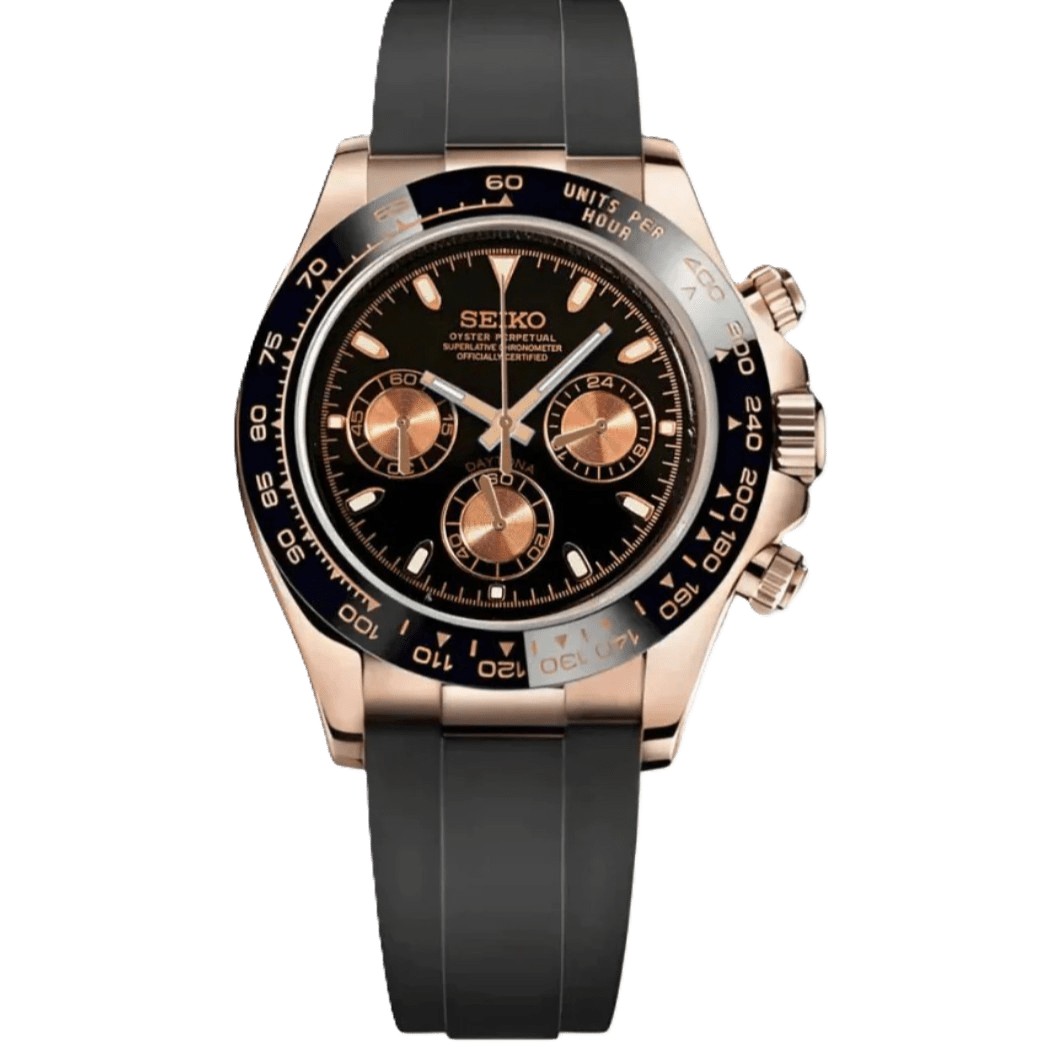 ModHouse Daytona Black Rose Gold - ModHouse Watches