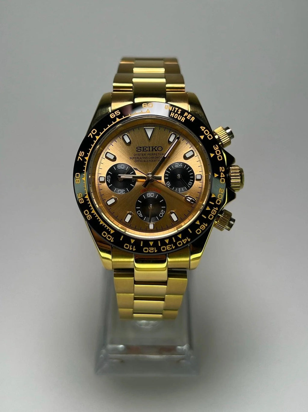 ModHouse Daytona Black and Gold - ModHouse Watches