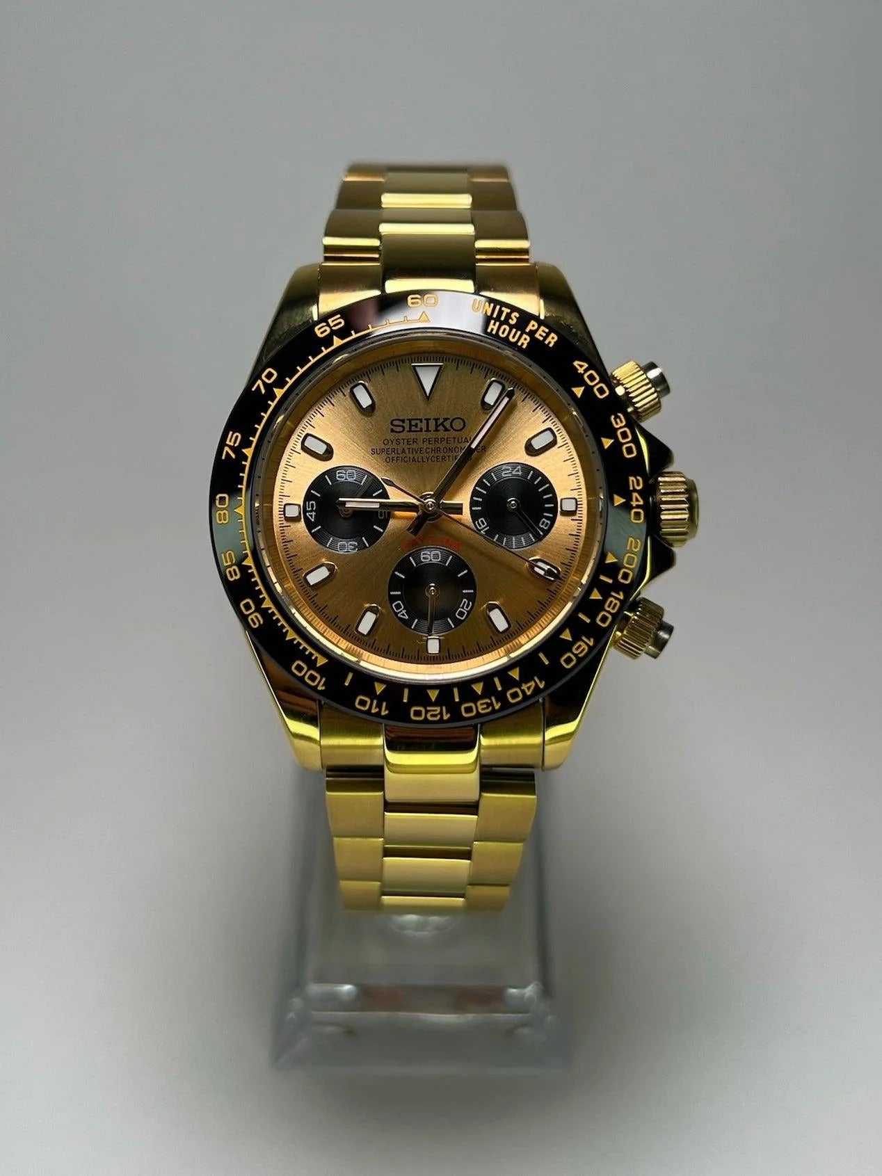 ModHouse Daytona Black and Gold - ModHouse Watches