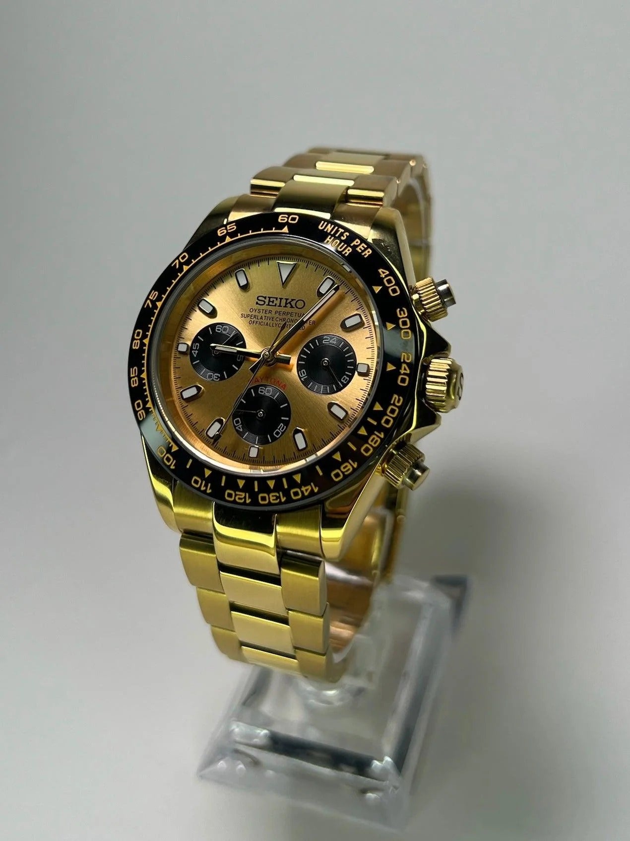 ModHouse Daytona Black and Gold - ModHouse Watches