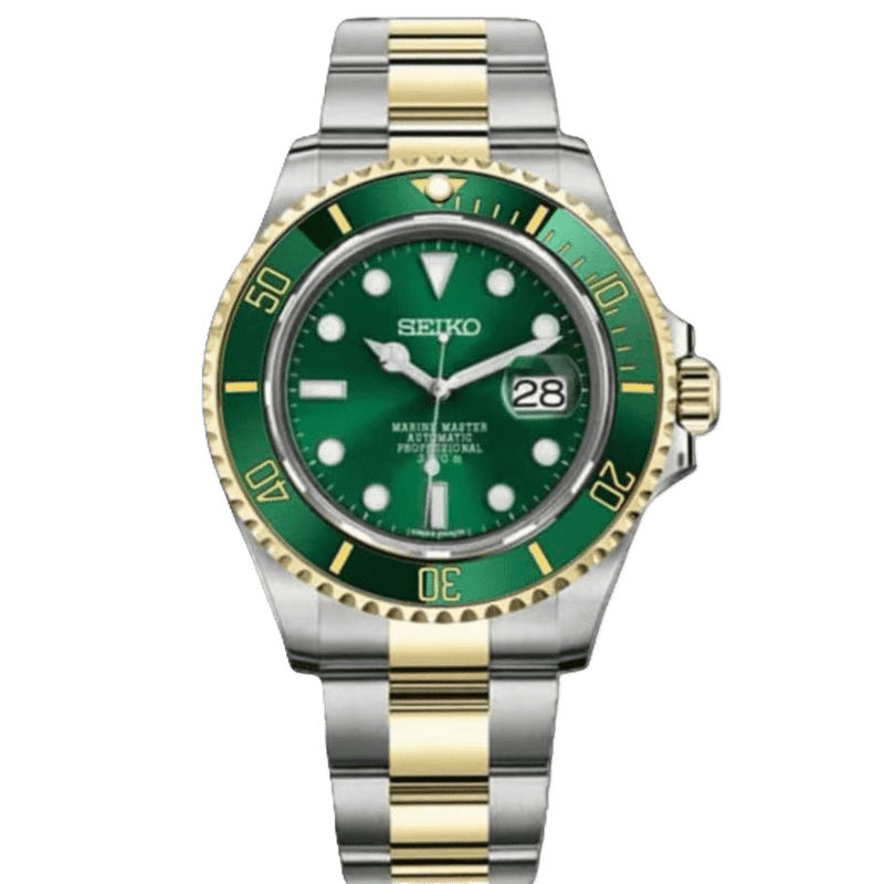 ModHouse Submariner Gold Green - ModHouse Watches
