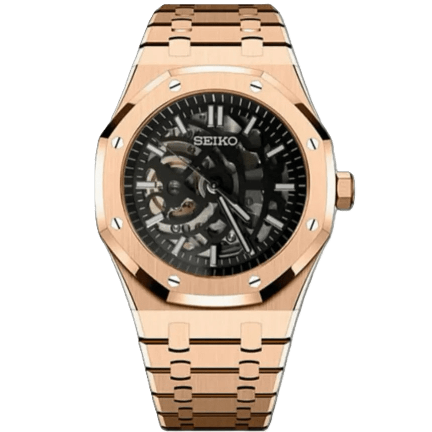ModHouse Oak Skeleton Gold - ModHouse Watches
