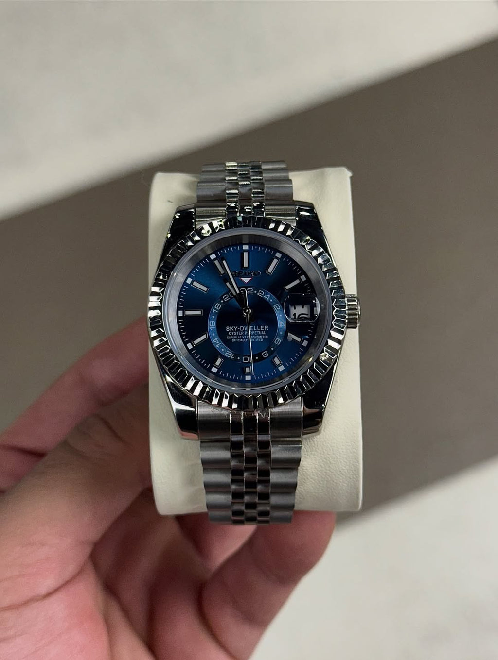 ModHouse Datejust Skydweller Blue