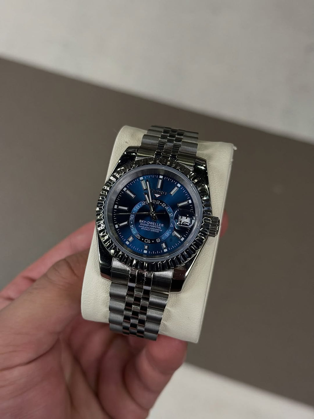 ModHouse Datejust Skydweller Blue