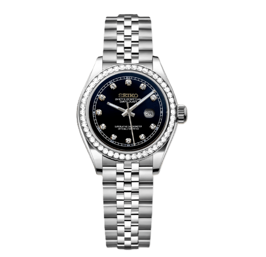 Woman Datejust Black Diamonds - ModHouse Watches