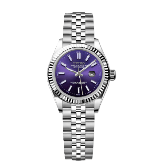 Woman Datejust Purple - ModHouse Watches