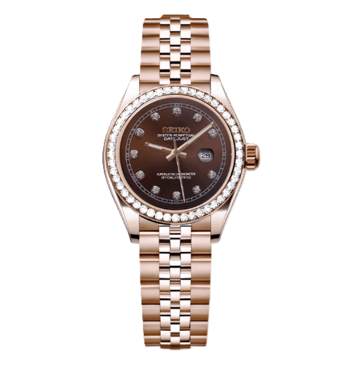 Woman Datejust Rose Gold Brown Diamonds - ModHouse Watches