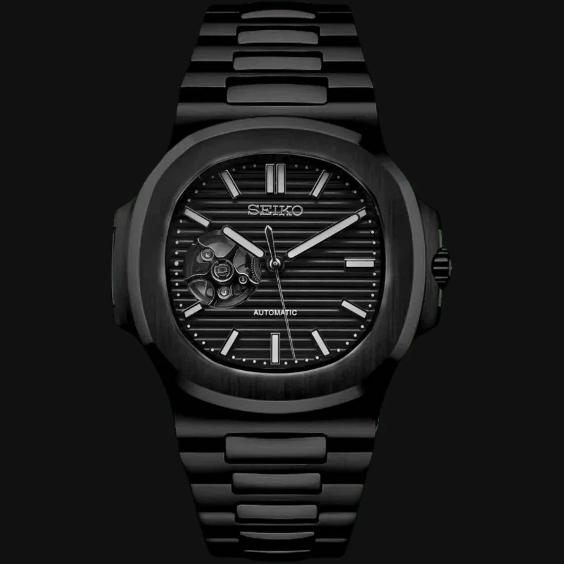 ModHouse Nautilus Black Open Heart