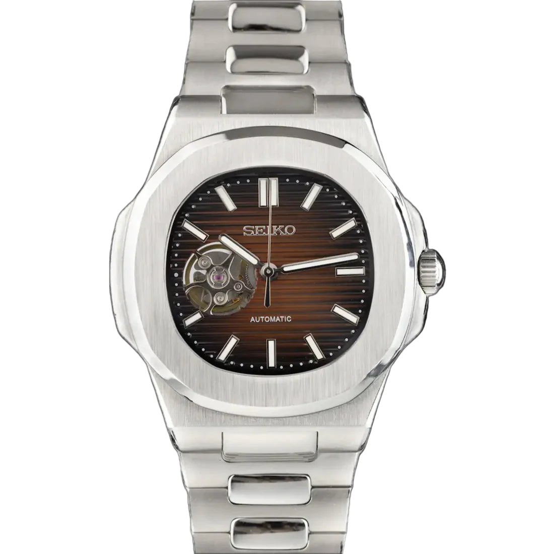 ModHouse Nautilus Brown Open Heart