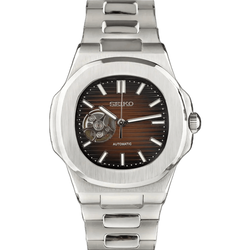 ModHouse Nautilus Brown Open Heart - ModHouse Watches