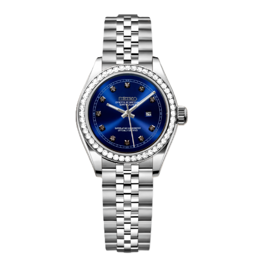 Woman Datejust Blue Diamonds