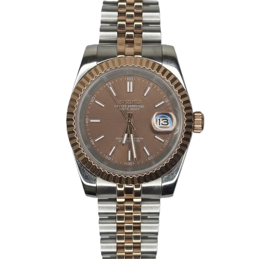 ModHouse Datejust Two tone brown