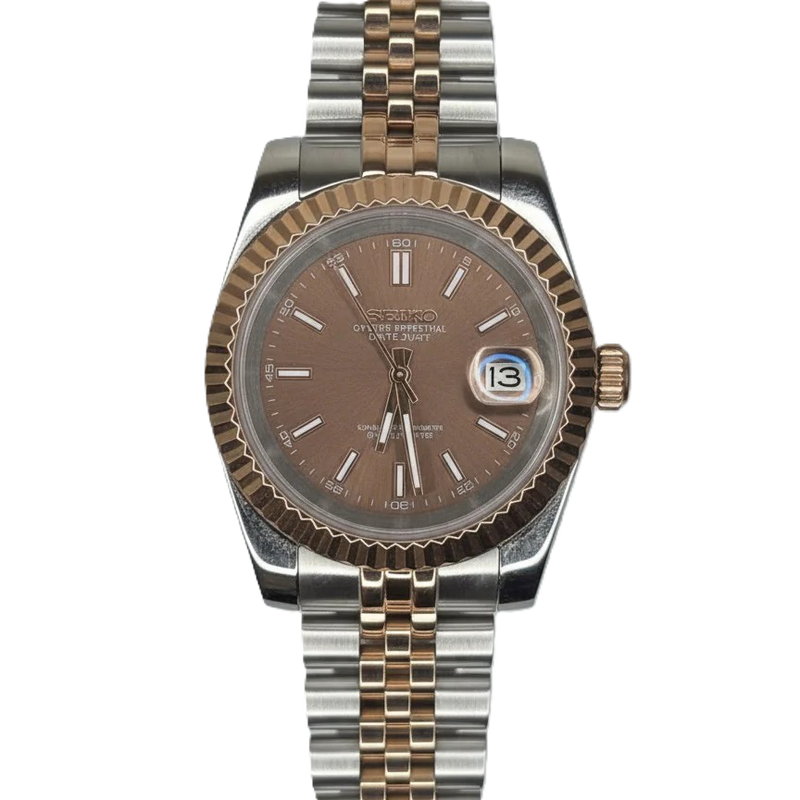 ModHouse Datejust Two tone brown