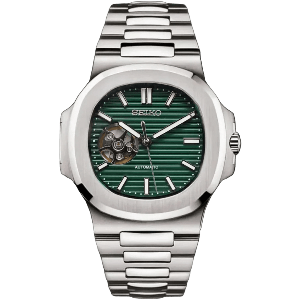 ModHouse Nautilus Olive Open Heart - ModHouse Watches