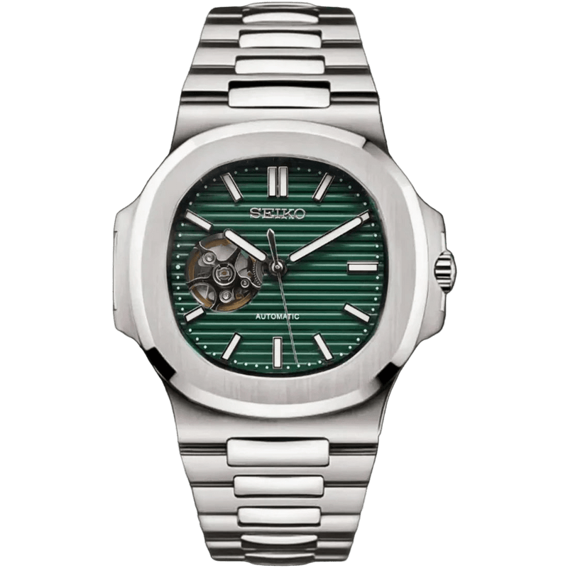 ModHouse Nautilus Olive Open Heart - ModHouse Watches