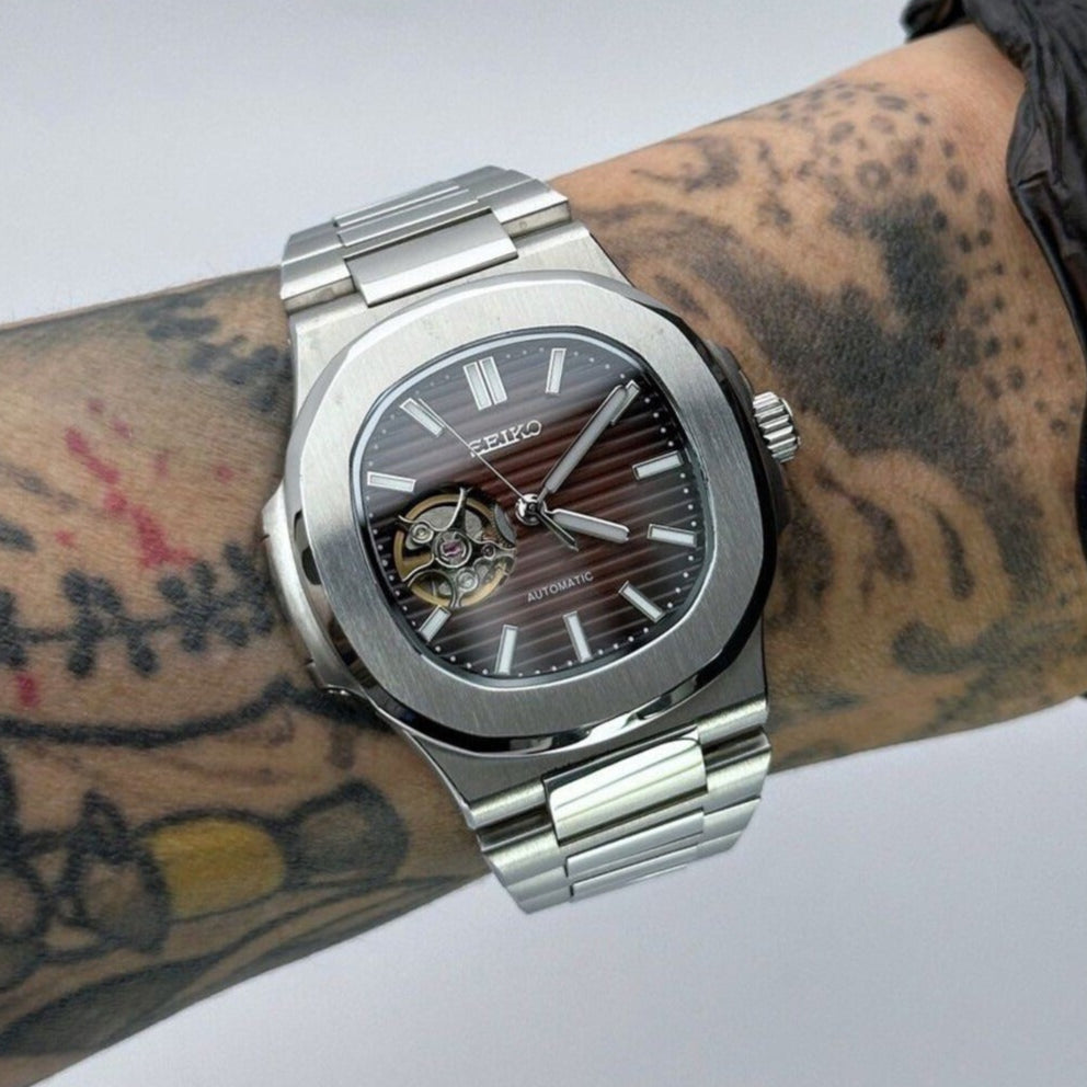 ModHouse Nautilus Brown Open Heart