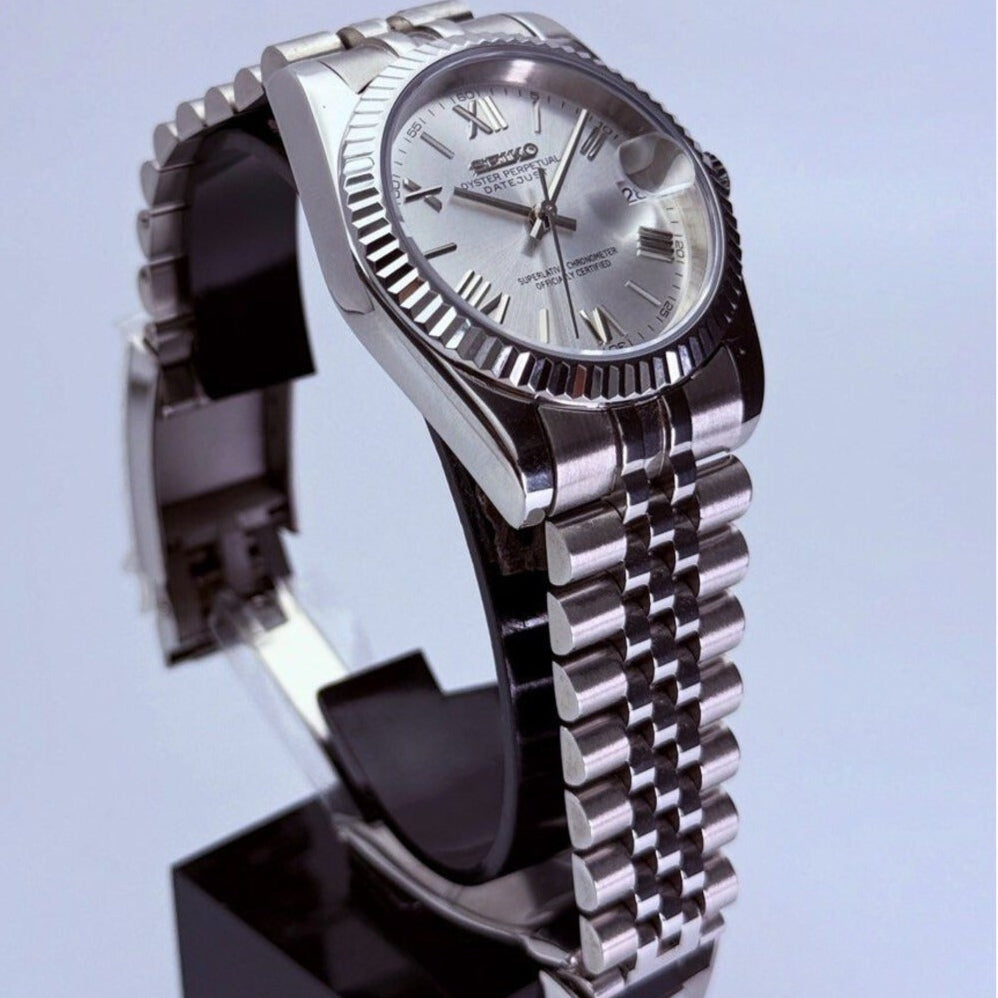 ModHouse Datejust Silver Roman