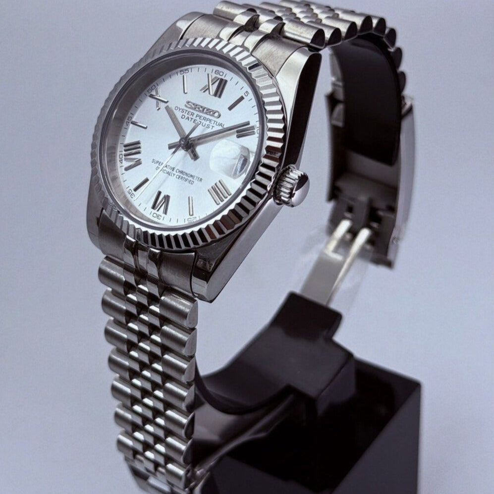 ModHouse Datejust Silver Roman