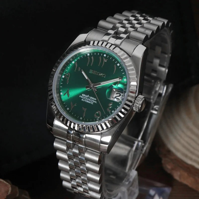 ModHouse Datejust Green Arabic