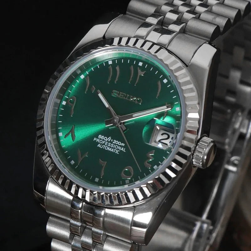 ModHouse Datejust Green Arabic