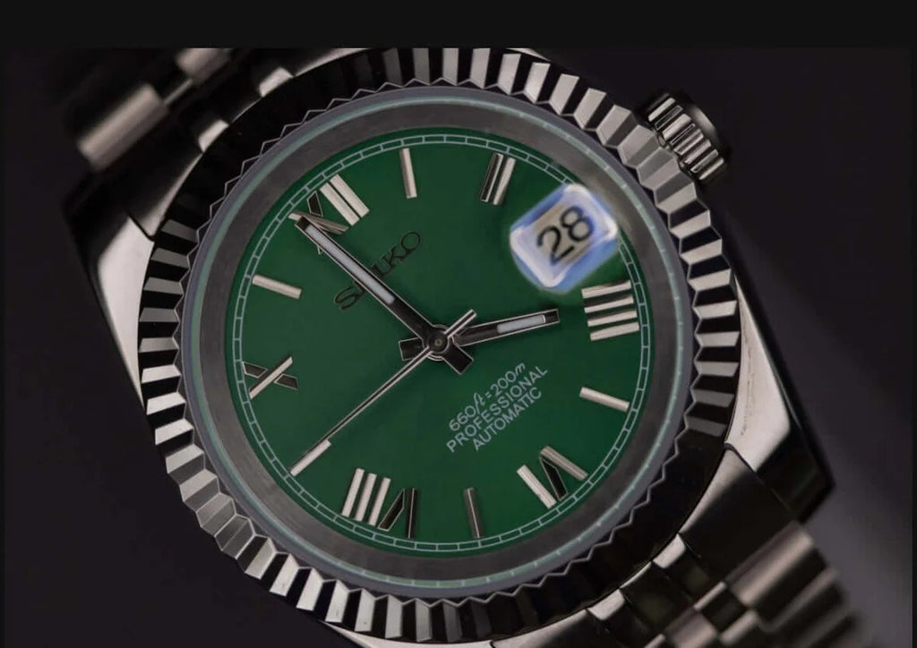 ModHouse Datejust Green Roman