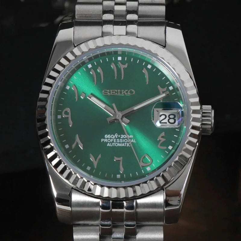 ModHouse Datejust Green Arabic