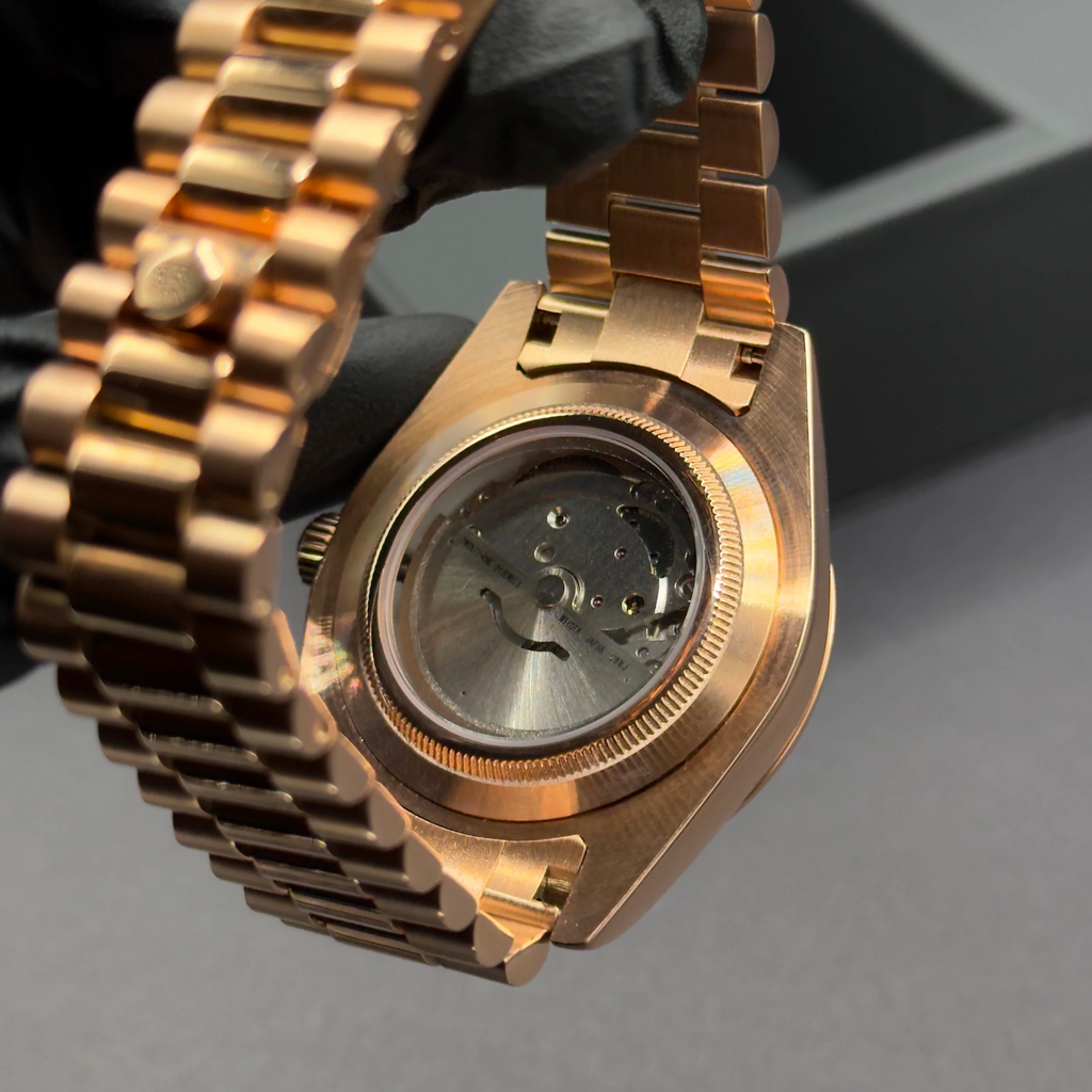 ModHouse DayDate Green Rose Gold