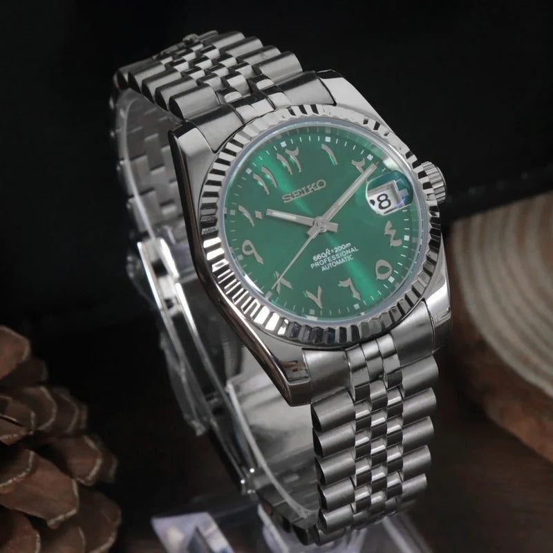 ModHouse Datejust Green Arabic