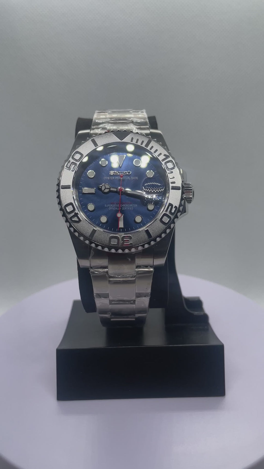 ModHouse Yacht Master Rhodium Navy