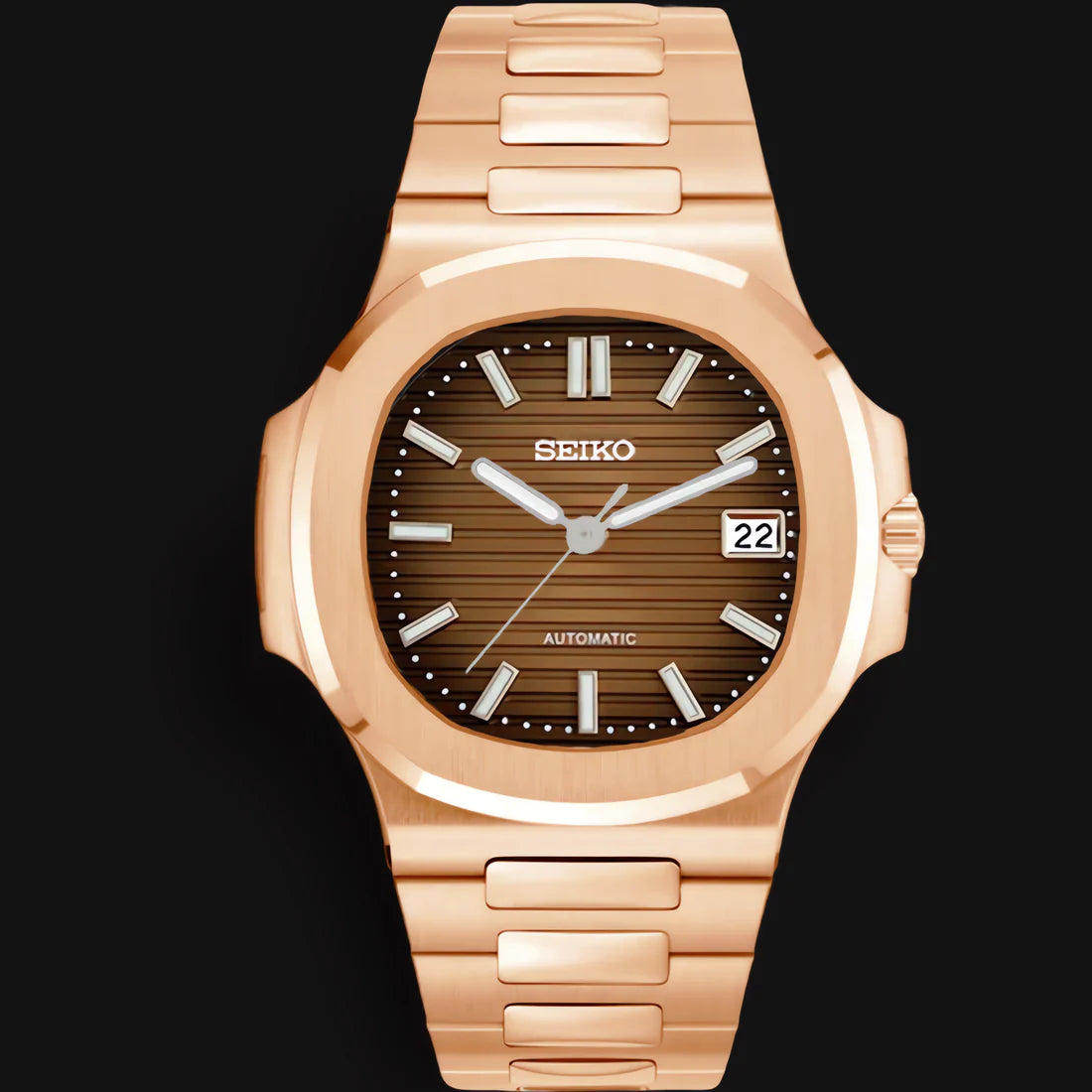 ModHouse Nautilus Rose Gold Chocolate