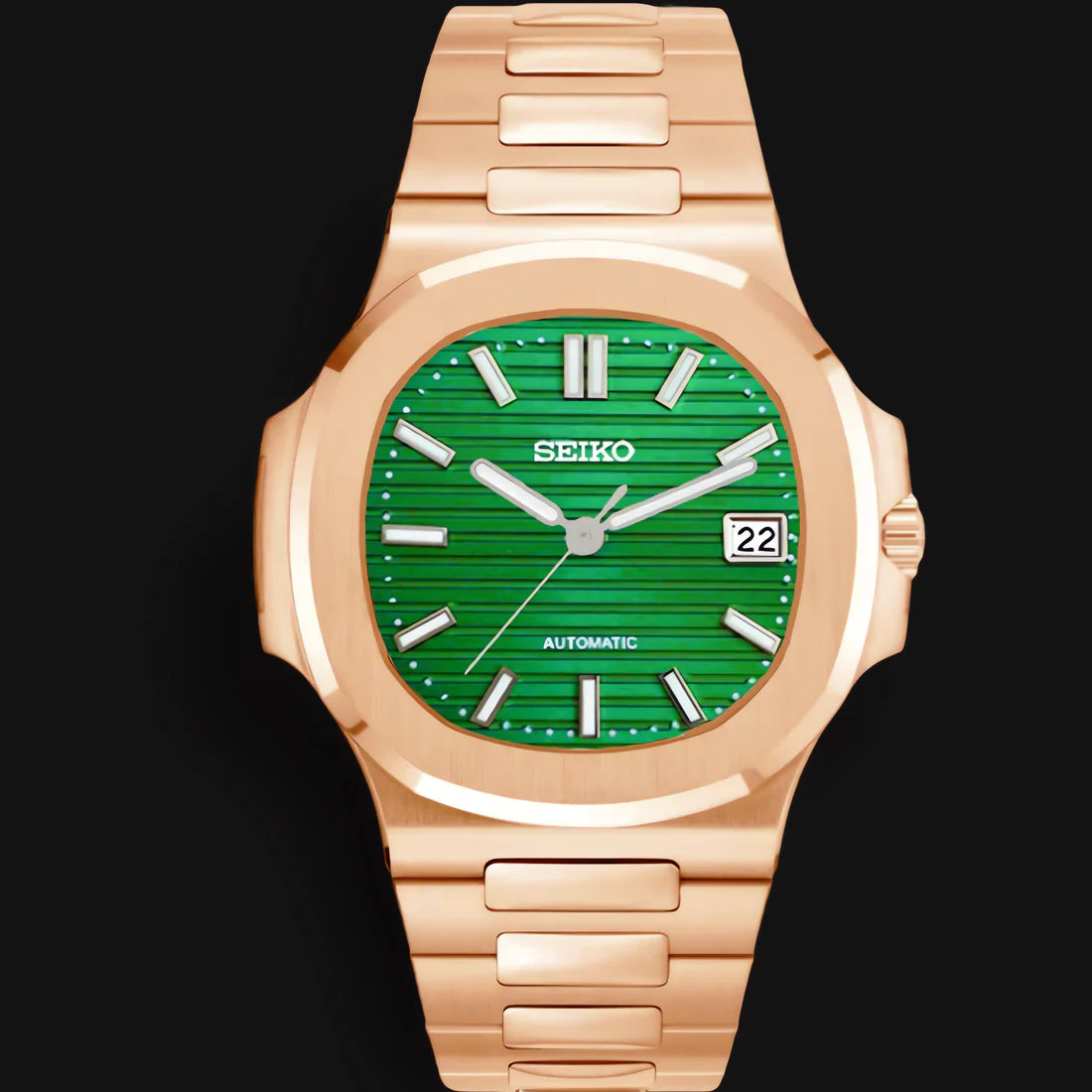 ModHouse Nautilus Rose Gold Green