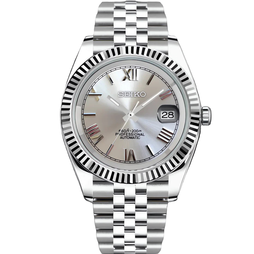 ModHouse Datejust Silver Roman