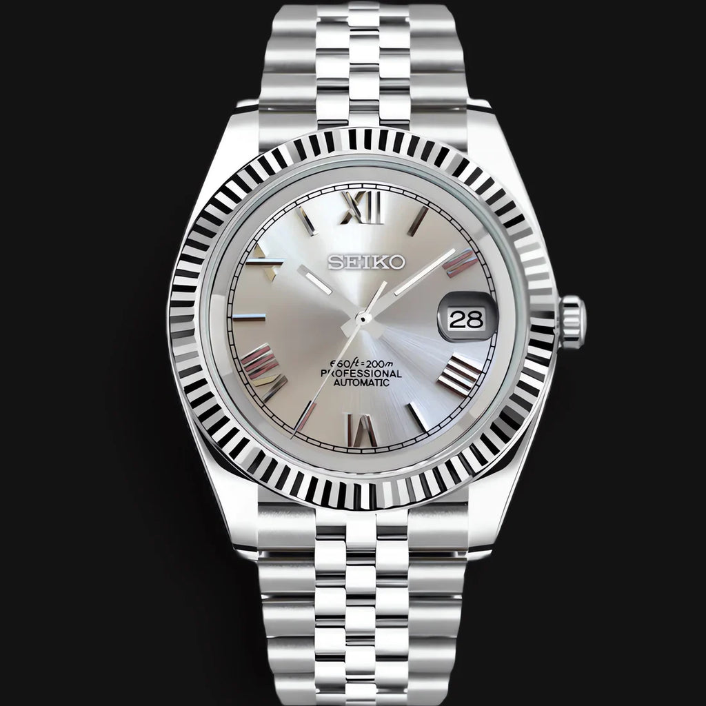 ModHouse Datejust Silver Roman