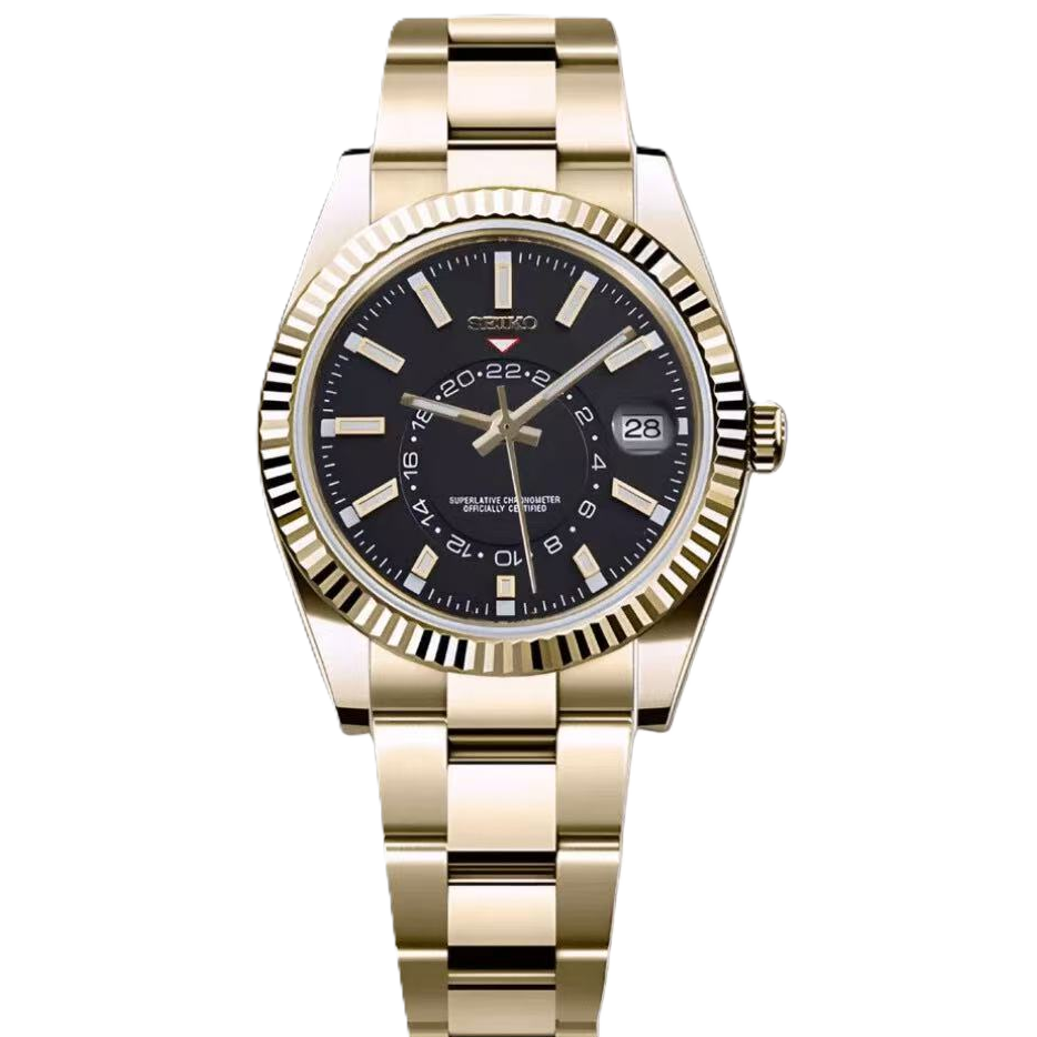 ModHouse Datejust Skydweller Gold Black