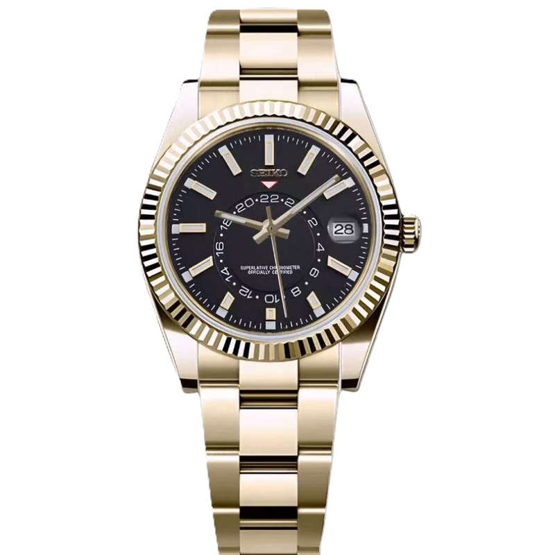 ModHouse Datejust Skydweller Gold Black
