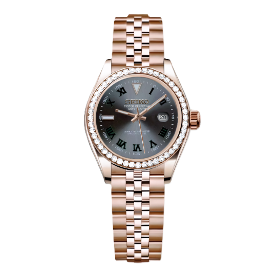 Woman Datejust Wimbledon Rose Gold