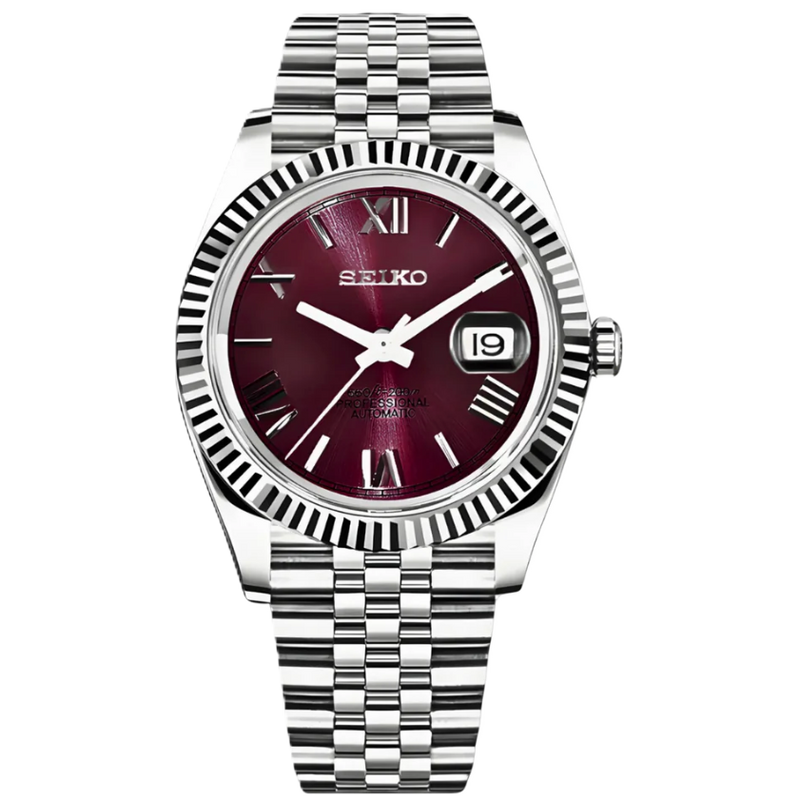 ModHouse Datejust Deep Red Roman